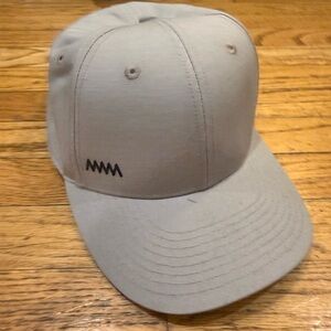 Men's Gray Baseball Cap with Minimal Stitch Logo